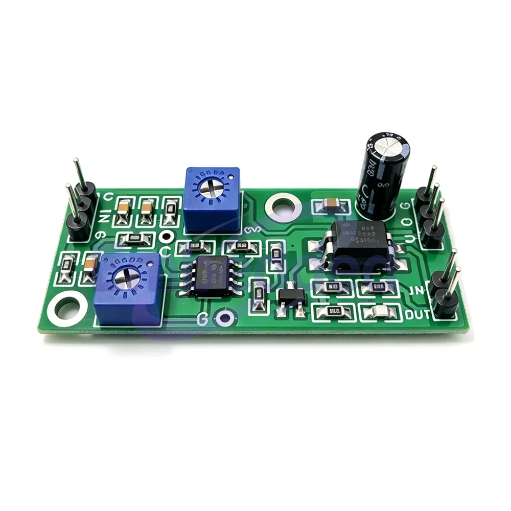 LM2903 Hysteresis Voltage Comparator Module Adjustable Threshold Anti-Jitter Single Power Supply Optocoupler Isolation Output