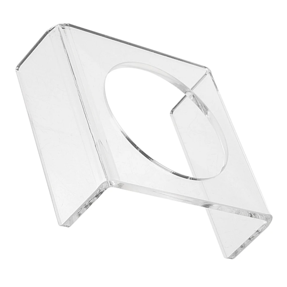 Ball Display Acrylic Transparent Basketball Holder Storage Rack Basketball Shelf Sports Exhibit Stable Base Durability