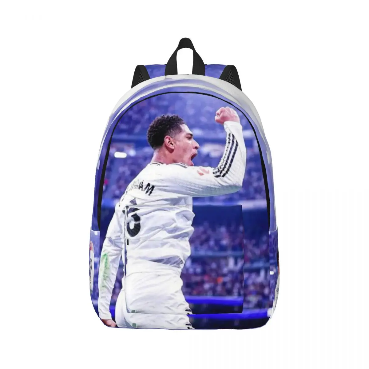 JB-Jude Bellingham Mochila de estudiante cómoda y de moda y vanguardista, totalmente impresa para llevar.