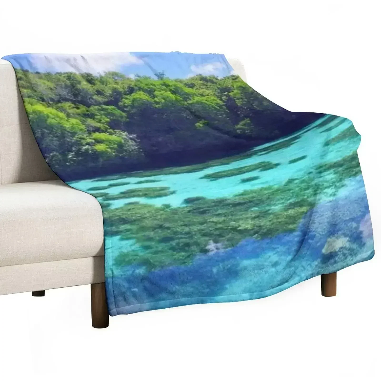 New Caledonia Island Throw Blanket warm for winter blankets and throws Luxury christmas decoration Bed covers sofa bed Blankets