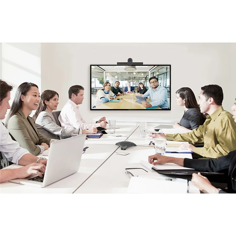 ABZW 3X G95 Mini USB Desktop Computer Conference Omnidirectional Microphone Mic Speaker Speakerphone For Business Video Meet