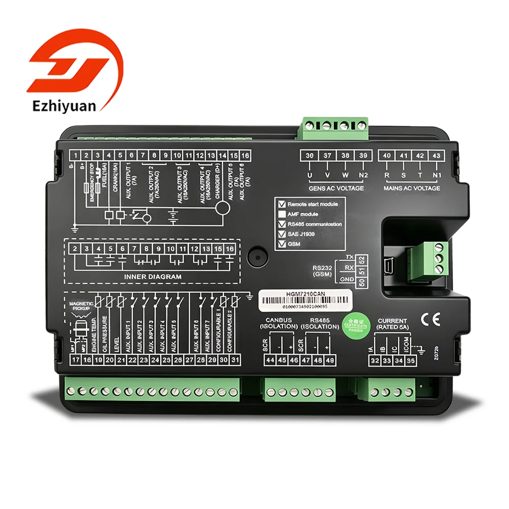Original Smartgen Control Module HGM7210CAN Generator Auto CAN Controller