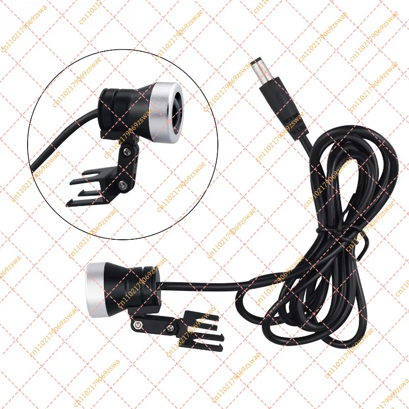5W LED Surgical Headlight with Loupes, Adjustable Rechargeable Dentist Operating Light