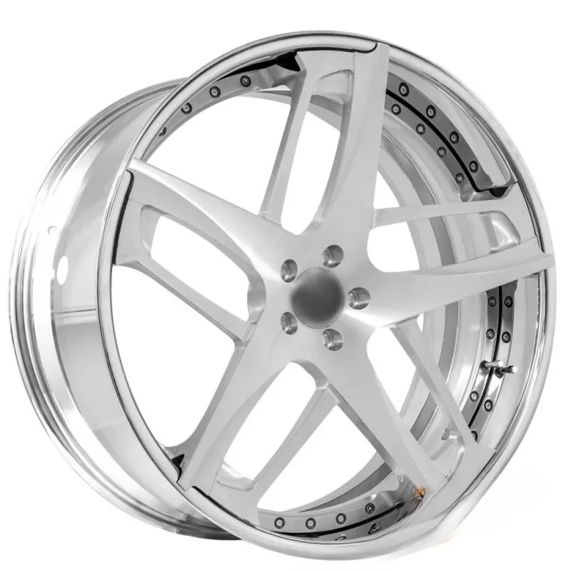 Forged Wheels 2 Piece 5x114.3 5x120 18 19 20 21 22 Inch Chrome Gold Car Rims for Oldsmobile Charger Genesis GV70 3 4 5 X5 M4