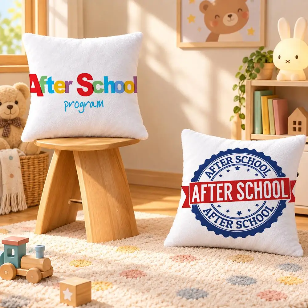 Kpop After School Girl Group Music Cushion Cover Personalized Decorative Living Room Home Sofa Bedroom Office Car Decor