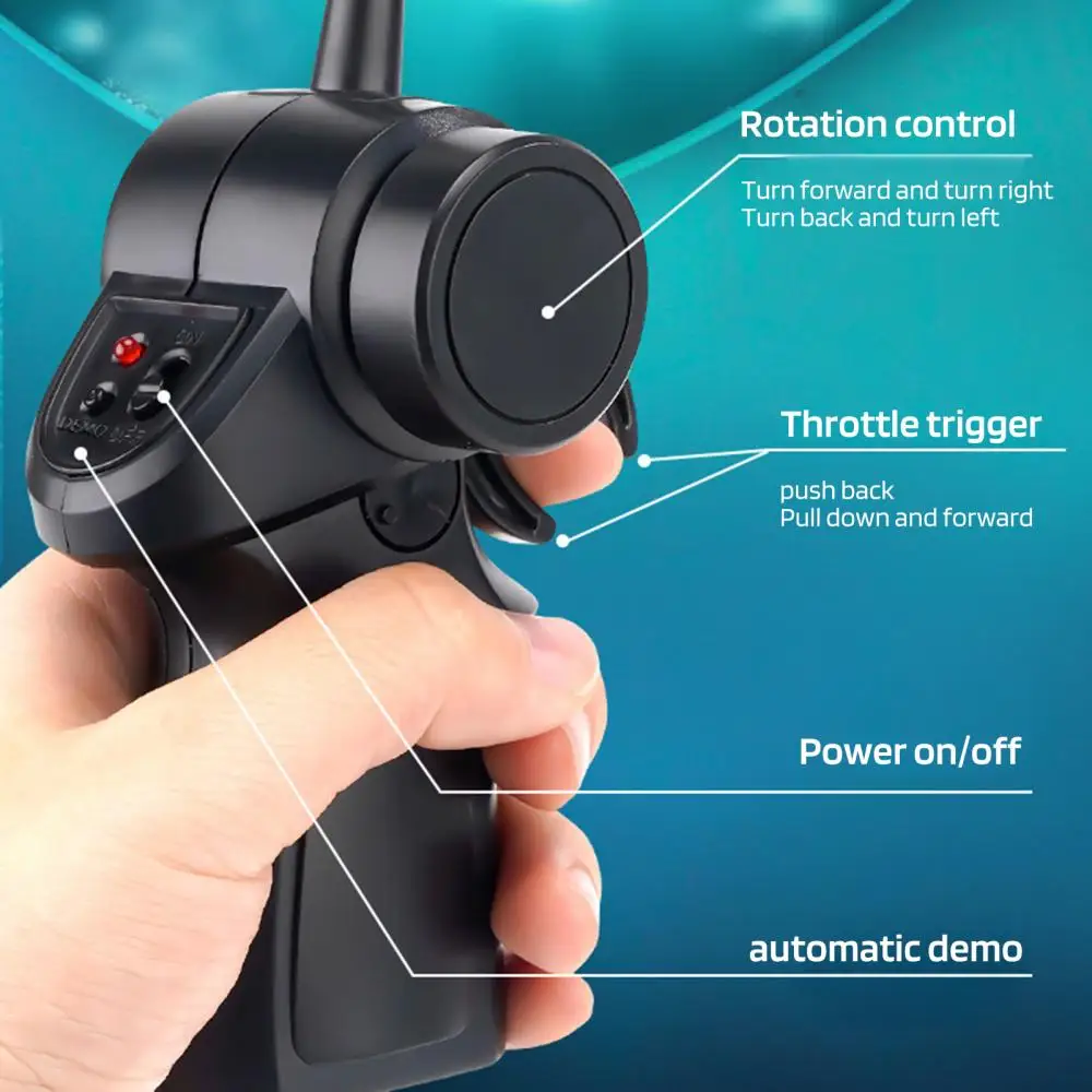 لعبة القرش التحكم عن بعد لعبة القرش السباحة Rc لعبة القرش للصيف متعة بركة بحيرة أو حوض الاستحمام 2.4 جيجا هرتز قارب التحكم عن بعد للأولاد