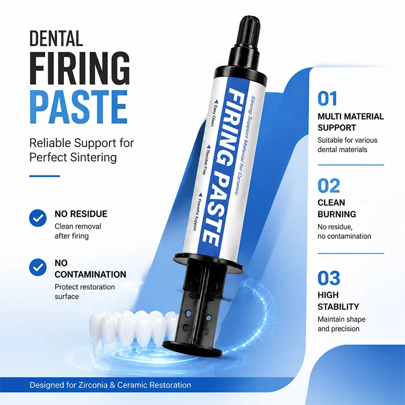 Dental Sintering Paste 12ml Dental Sintering Paste Sintering Fixed Material for Veneer Crown Bridge In Sintering Furnace