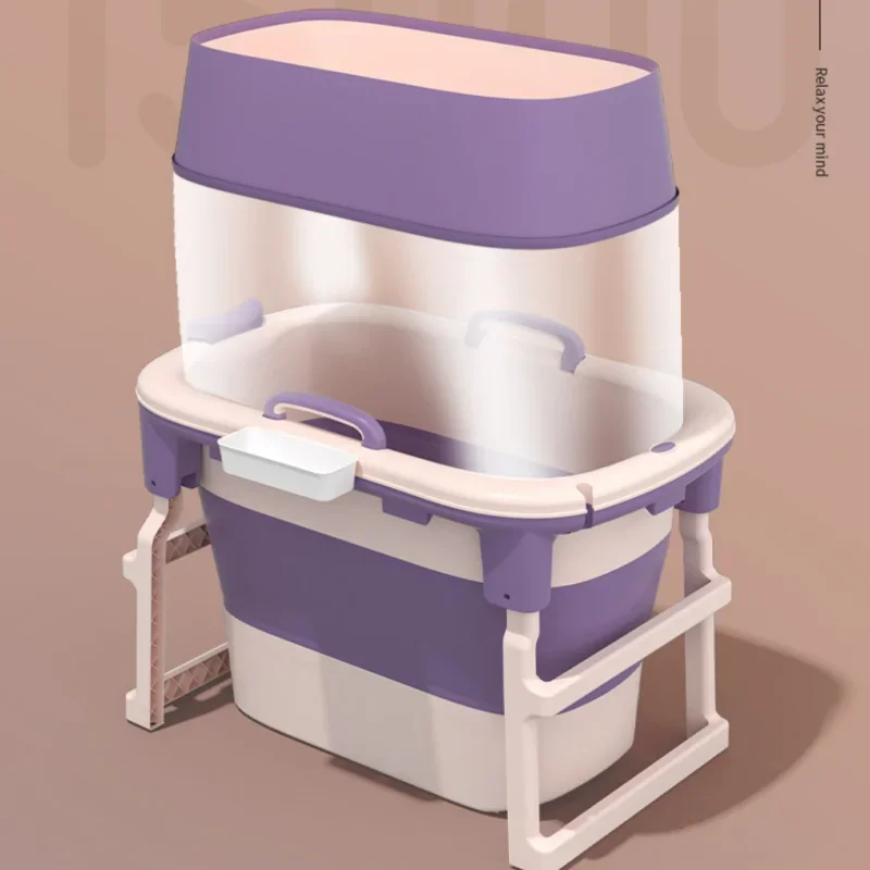 Baby Bath Tub Bathtub Folding Tub  Adults Portable Foldable Bathtub Anti Slip Banheira Inflable Spa Bathroom Tina Plegable