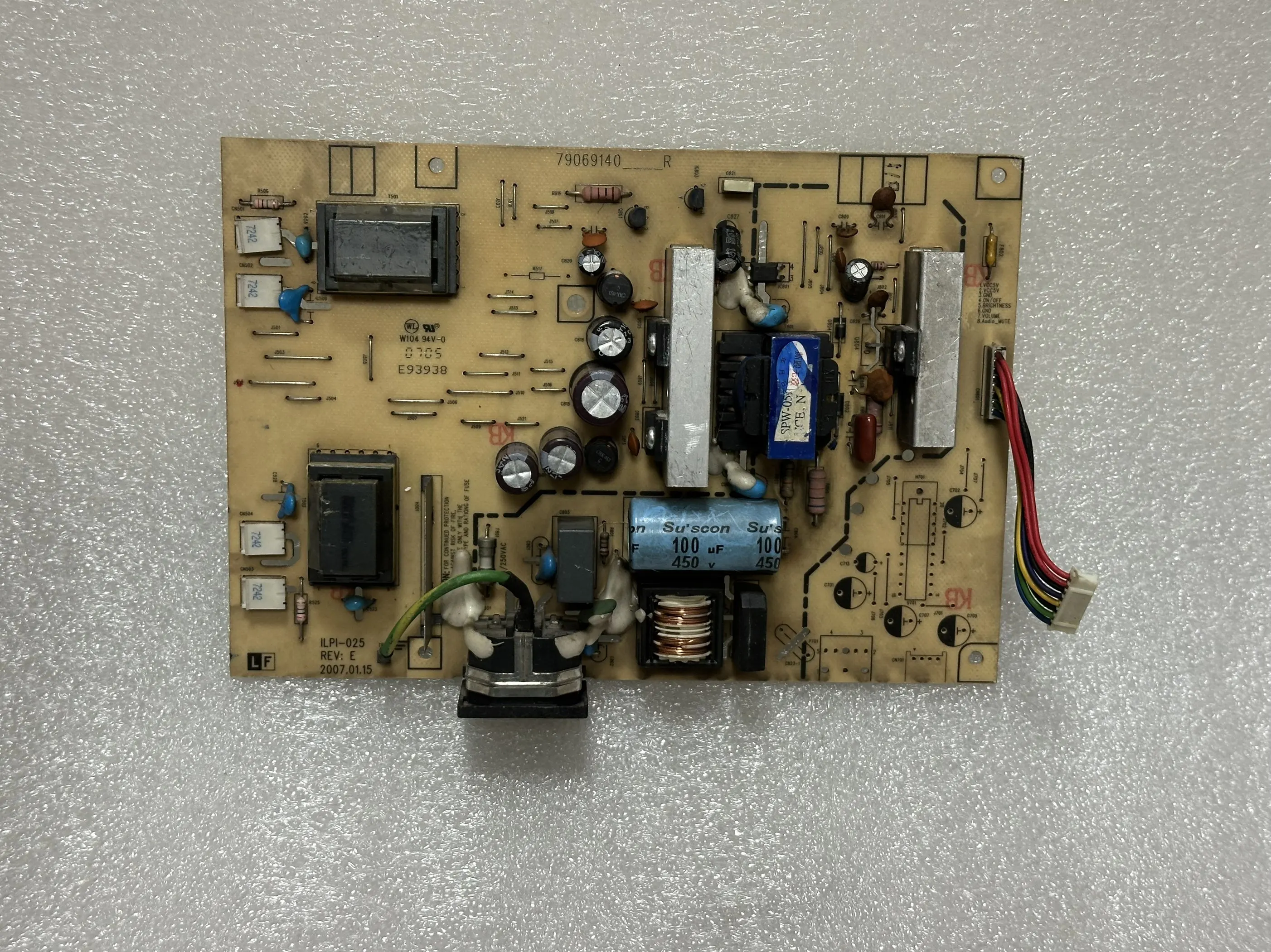 Good test Power Supply Board for AL1916W ILPI-025 490691400100R