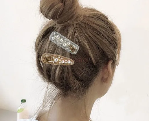 Diamond studded hair clip, side hair clip, cute rabbit clip, hair clip, female