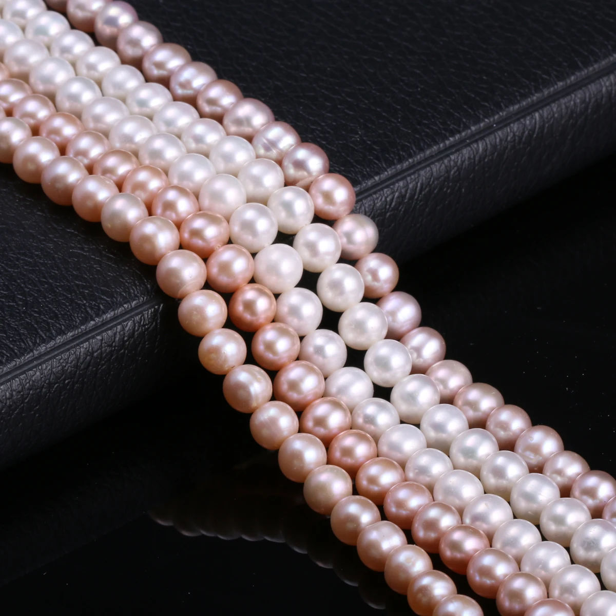Potato Shaped Pearls 6-7mm AAA High Quality Natural Freshwater Pearls Spacer Beads for Jewelry Making DIY Necklace Accessories