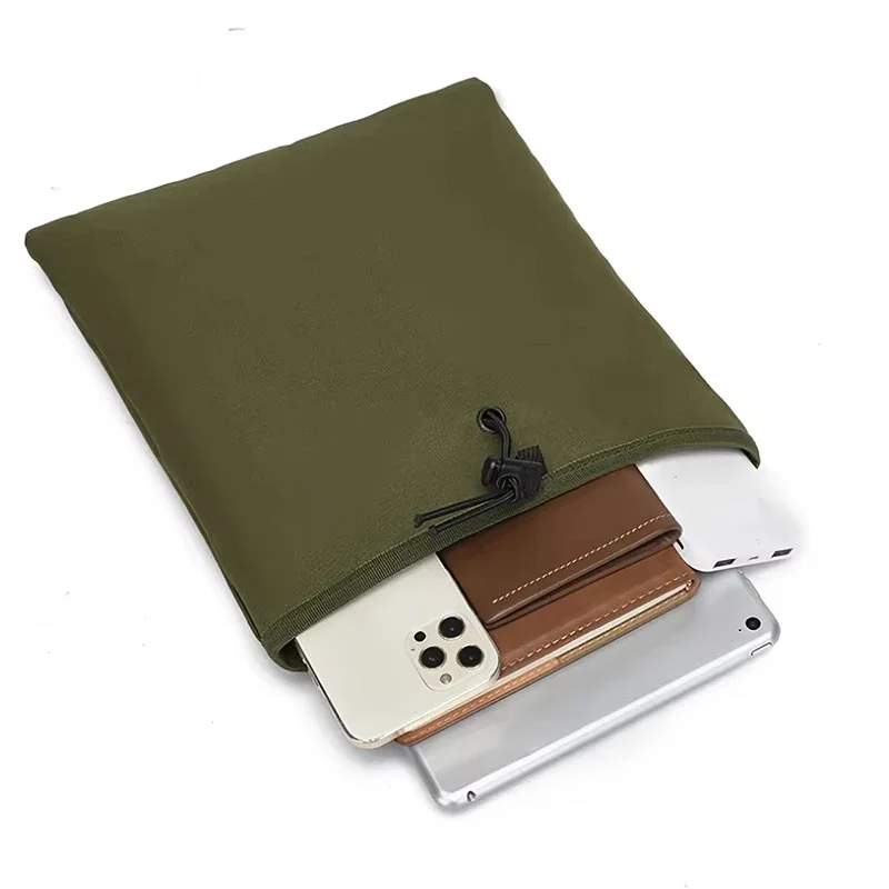 Bolsa táctica MOLLE con cordón – Almacenaje plegable para cargadores - imagen 5