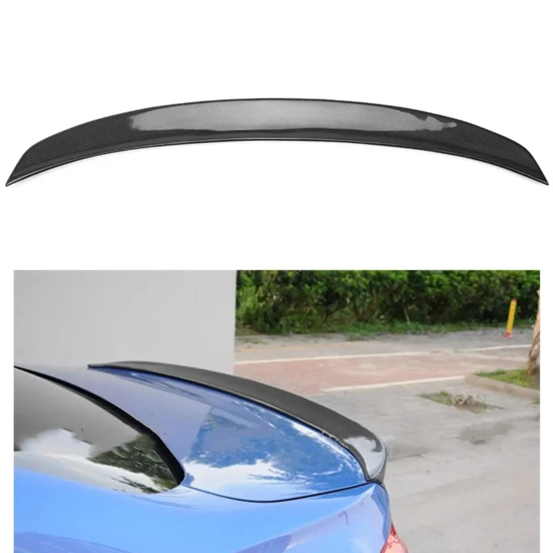 

E90 2005-2011 4 Doors P Style Carbon Fiber Rear Trunk Spoiler, Exterior Mod Parts