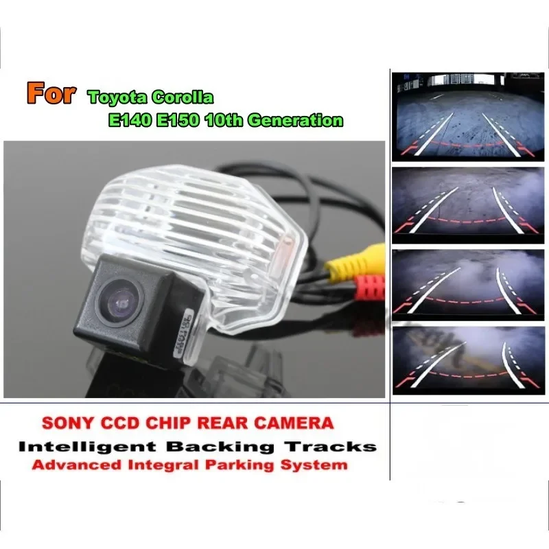 Intelligent Car Parking Camera / For Toyota Corolla E140 E150 10th Generation with Tracks Module Rear Camera CCD Night Vision