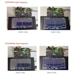 Analyseur de documents portable avec écran LCD TFT de 4.3 pouces, 35M-4400Mhz