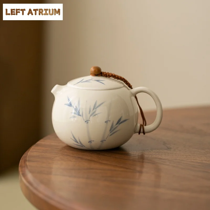 200ml-pure-hand-painted-bamboo-persimmon-tea-pot-household-handmade-teapot-ancient-pot-tea-maker-kettle-tea-items-supplies-ornam