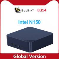 Beelink EQ14 MINI PC Intel Lake-N150 Max Turbo 3.6GHz 16G RAM DDR4 3200MHz Desktop Gaming Computer VS S12 Pro EQ13 N100 N200