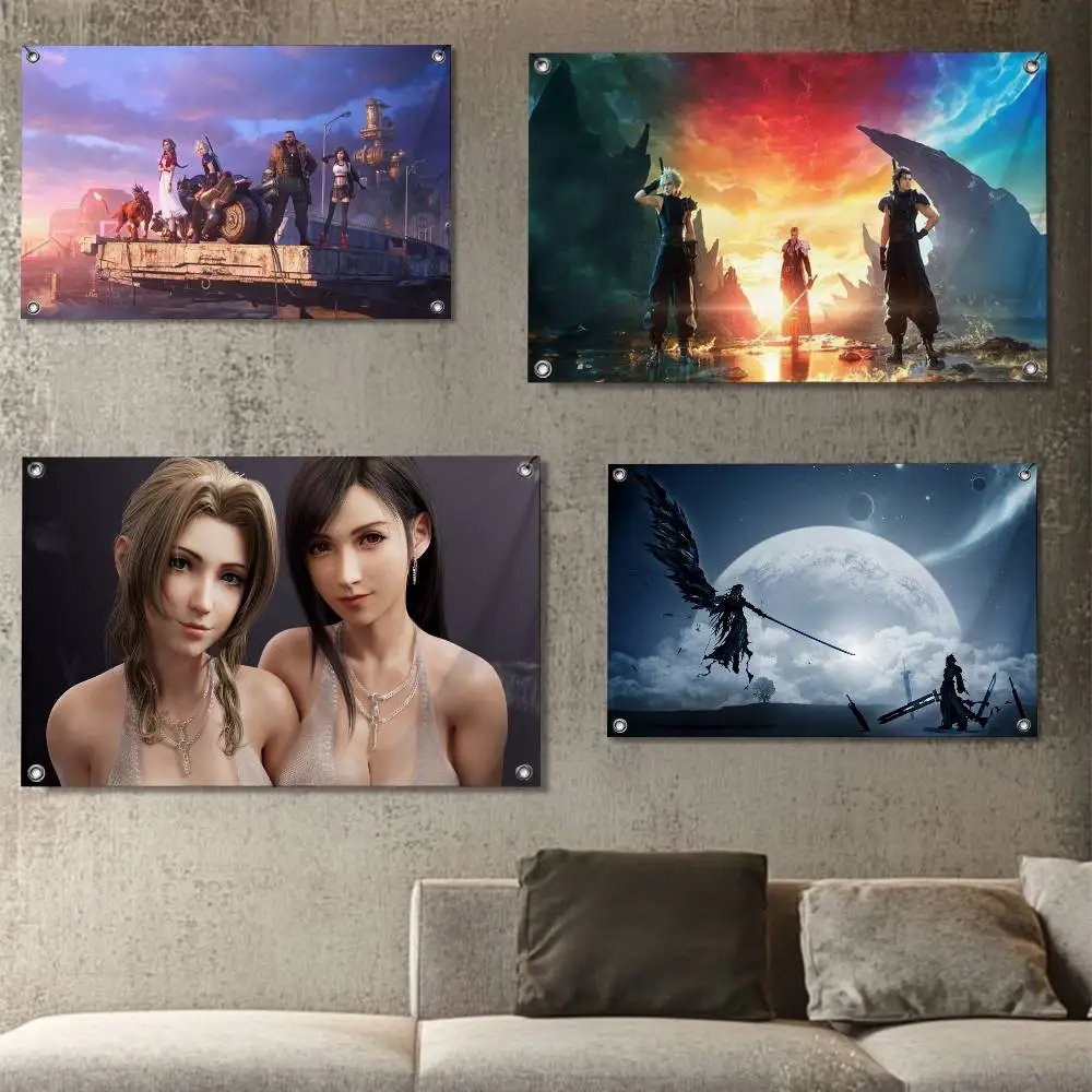 

ART F-final COOL fantasy game Flags for party living room camping bedroom carnival booth interior decorations