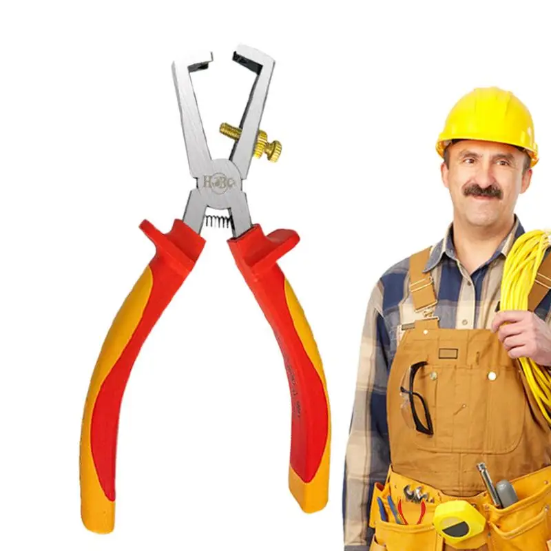 Multifunctional Wire Strippers Wire Splicer Cable Stripper Electrical Wire Stripping Tool Multi-Purpose Professional Wire