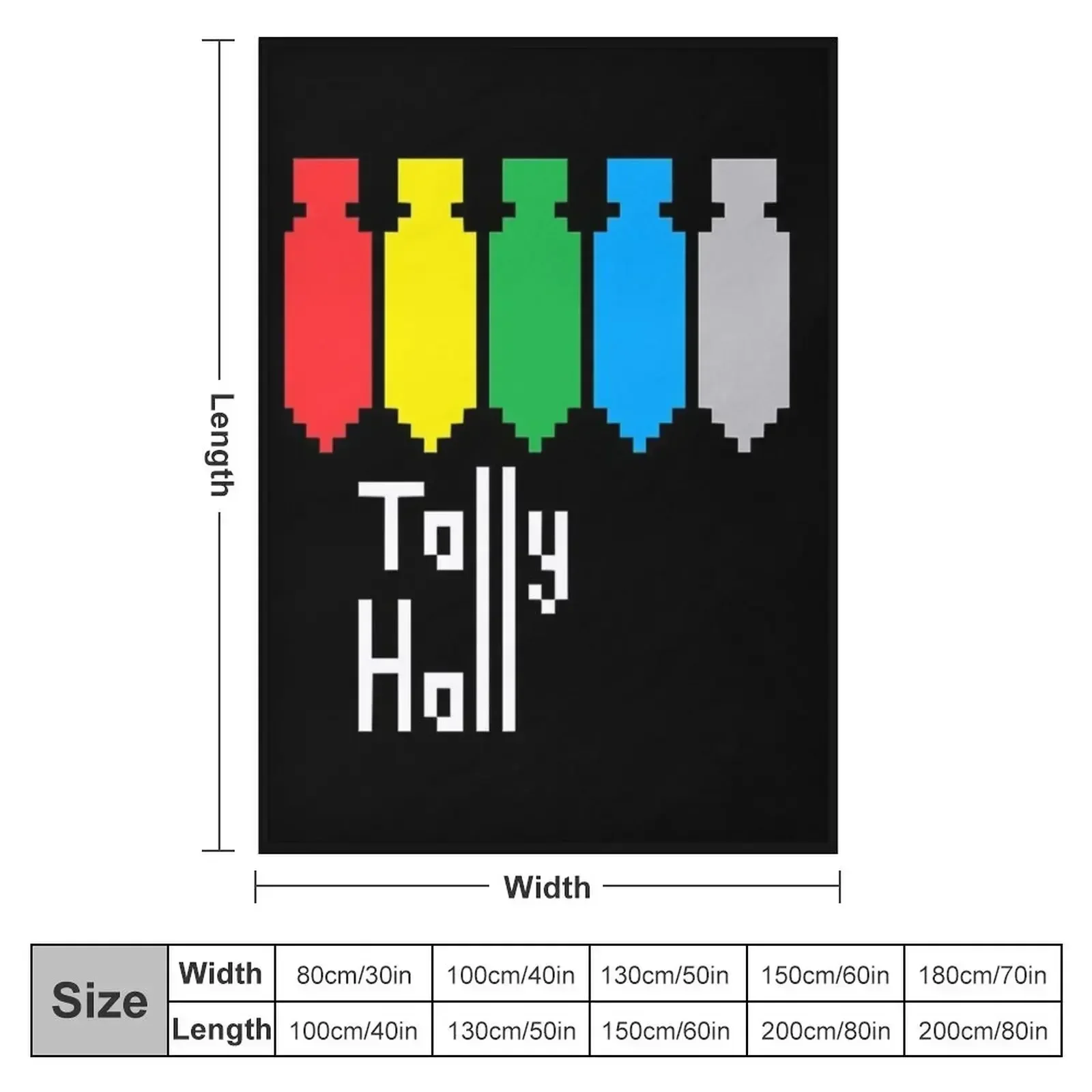 Tally Hall Band Miracle Musical Throw Blanket couch cozy soft plush fuzzy picnic outdoor blanket