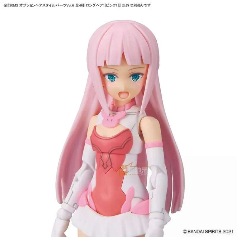 Bandai-figura de Anime Original de 30MS, piezas de estilo de cabello, figura de acción VOL.6, juguetes para niños, regalo, adornos de modelos coleccionables