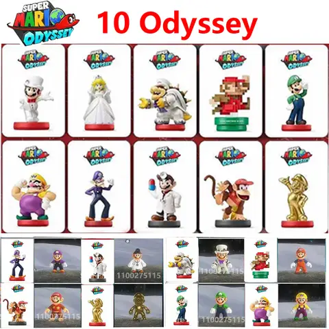 Hot Game Super Odyssey Card unlock Ten kinds of cute clothing NFC Cards for NS Switch