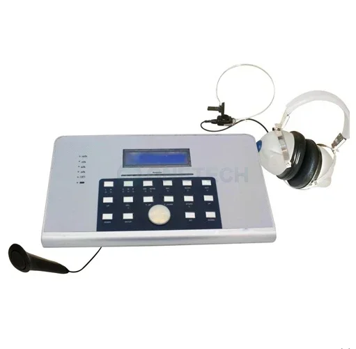 AD-23 Professional Air And Bone Conduction Clinical Portable Diagnostic Audiometer For Hearing Test