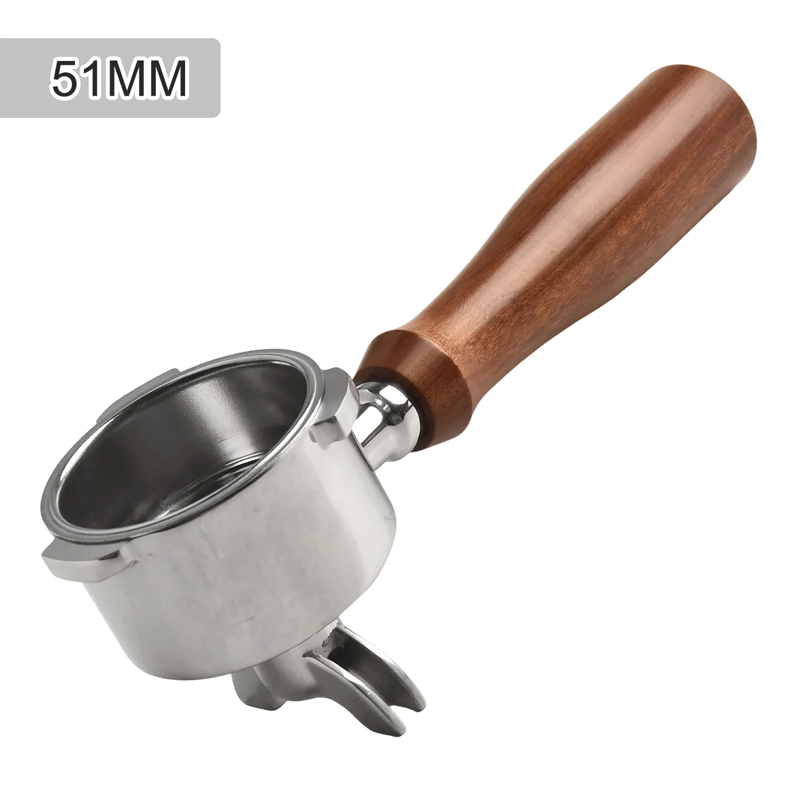 High Quality Coffee Maker Handle Dual Nozzle Set Non-pressurized Rust-Resistant Single-layer Filter Stainless Steel