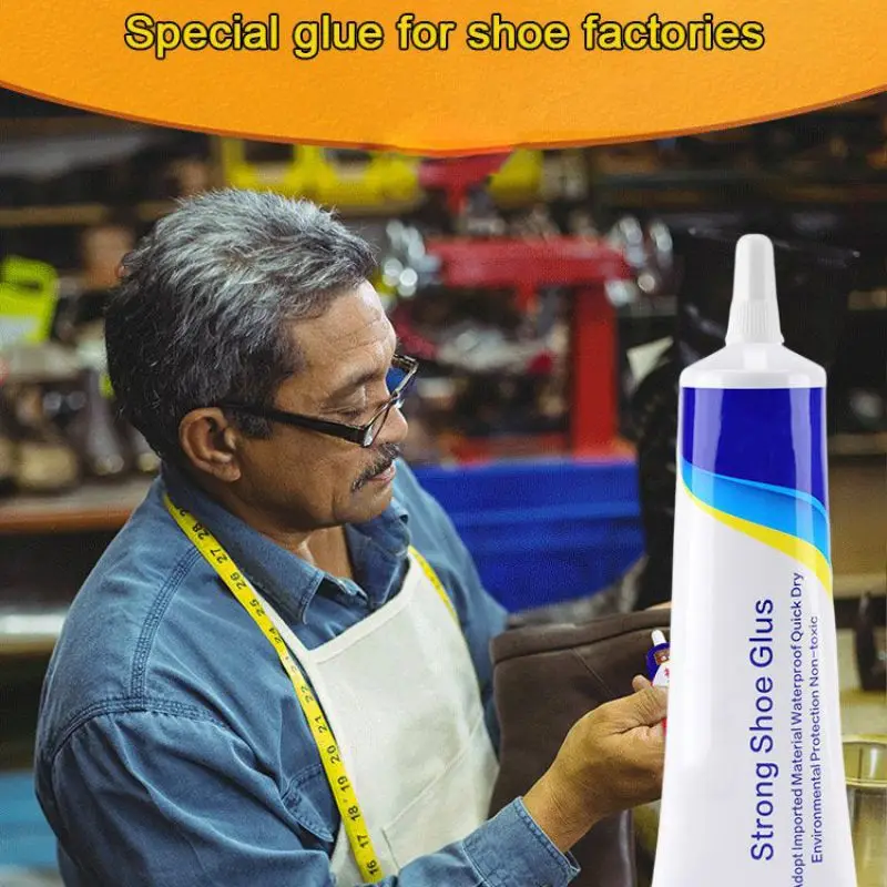 Super Strong Shoe Repairing Adhesive Waterproof Hard-wearing Waterproof Sealant Repair Glue Shoemaker Professional Repair Tools