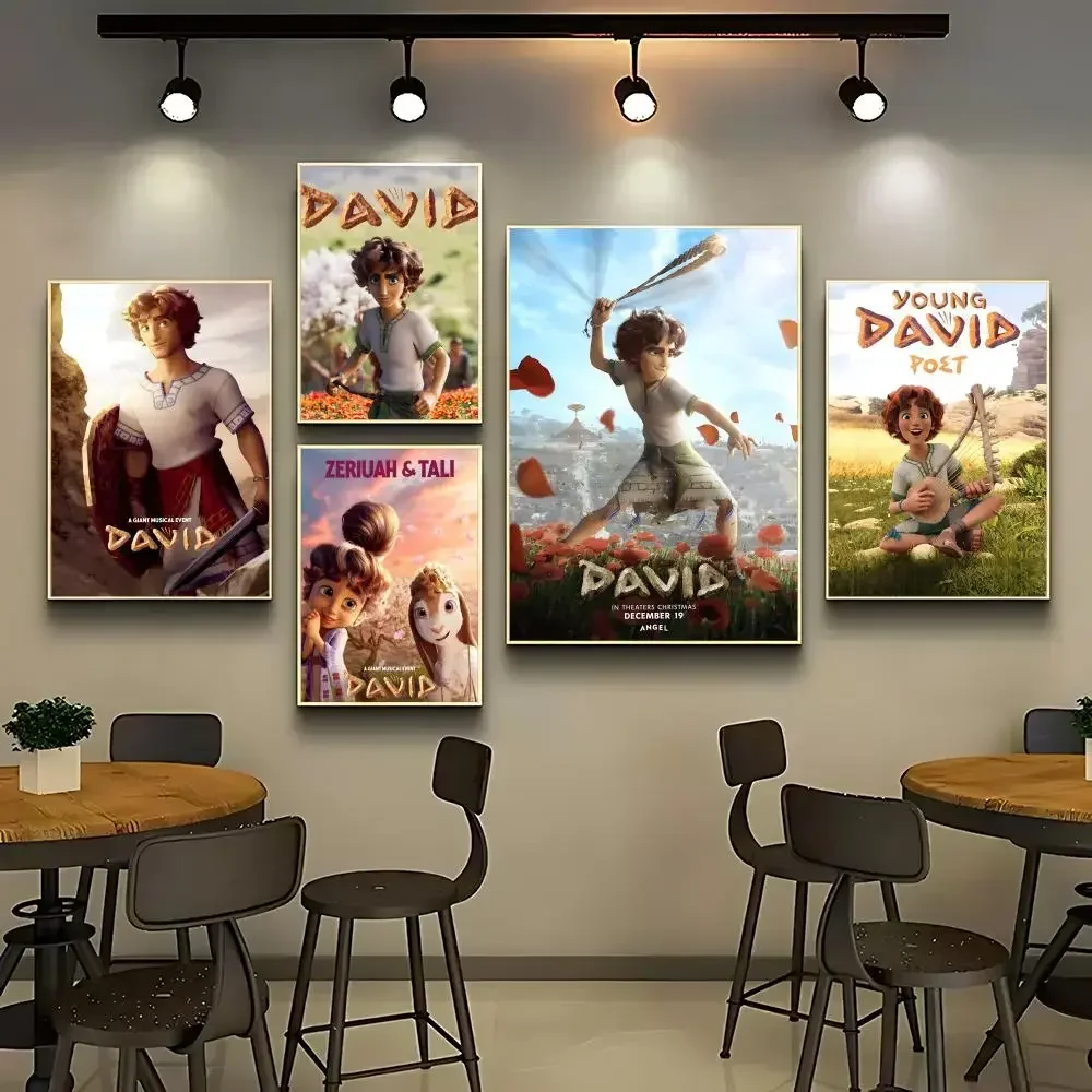 movie The David Movie Poster Posters Anime Room Decor Decoration Movie Backpack Wall Interior Music Wall Art