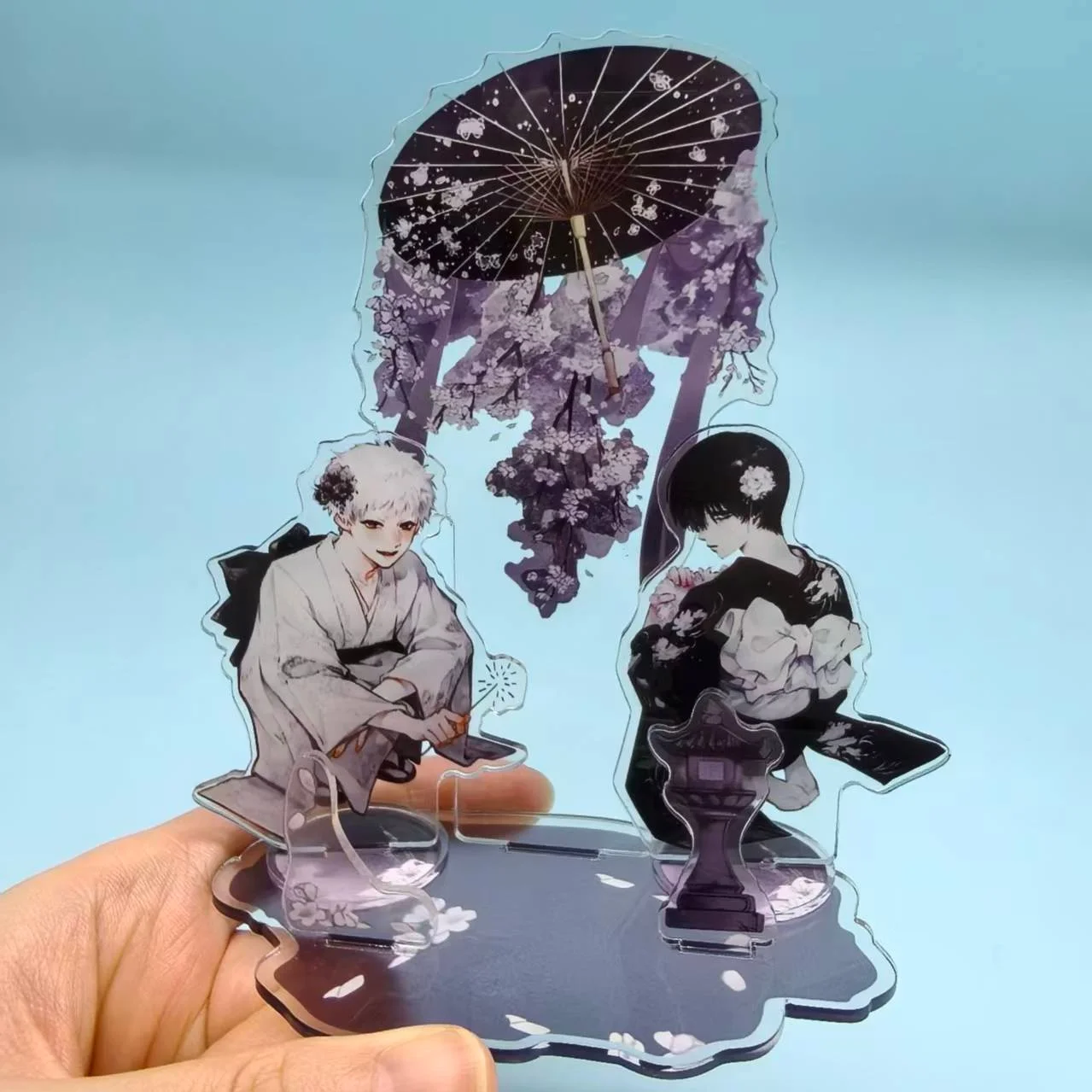The Summer Hikaru Died Yoshiki Tsujinaka Figure Acrylic Stands Anime Desktop Decoration Ornament Props Couple Gifts
