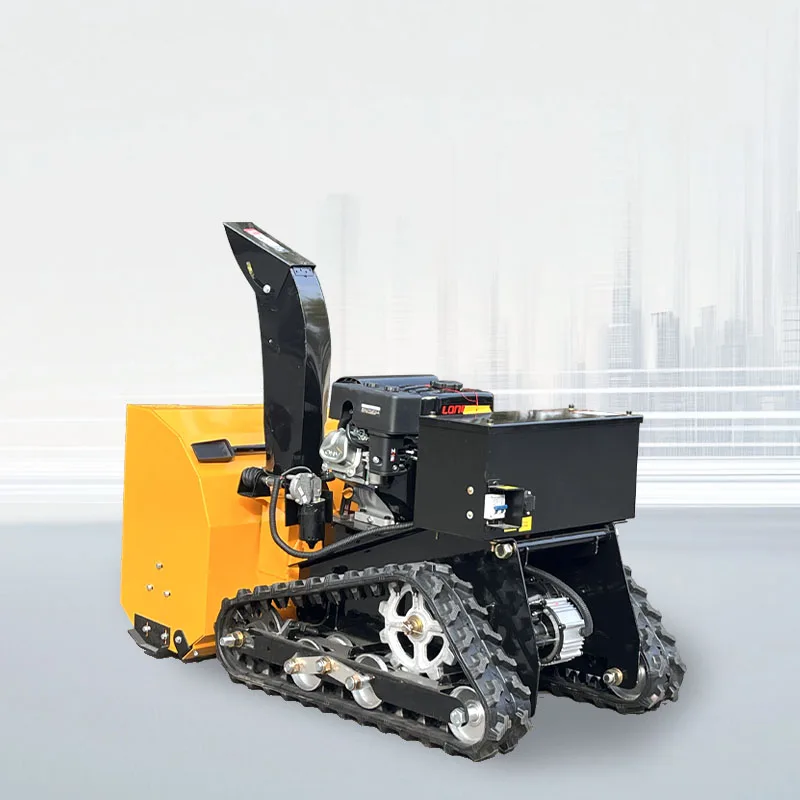 High-Efficiency Multi-Functional 4-Stroke 224CC Industrial Snow Thrower Lawn Mower with Global Snow Removal Capability view 4