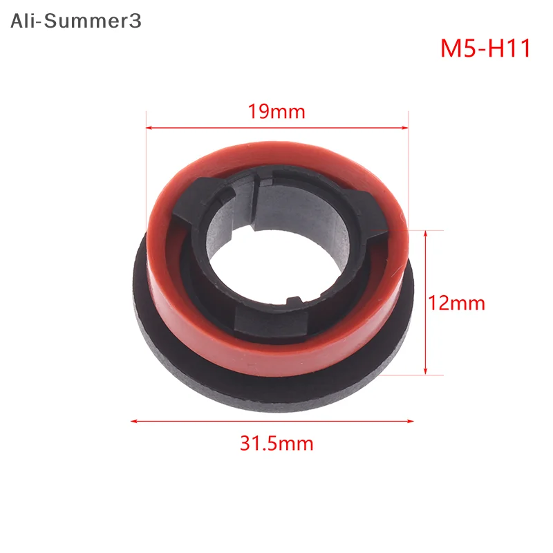 (YY) 1 قطعة سيارة LED المصباح لمبة قاعدة مأخذ توصيل محول حامل H1 H4 H7 H11 9005 9006 9012 ارتفاع درجة الحرارة السيارات LED مصباح تشاك #1