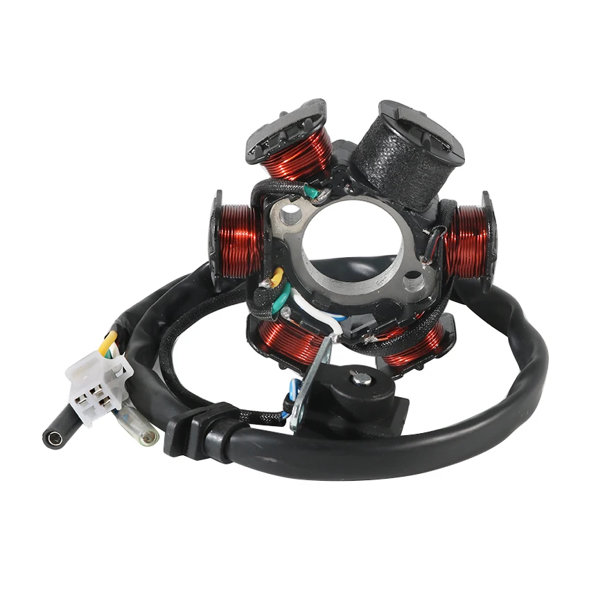 Motorcycle Ignition Generator Stator Coil For Adly Noble 125 ATV 150 Sport  Utility  Crossover  Thunder Bike 125 (TB125) CAT 125