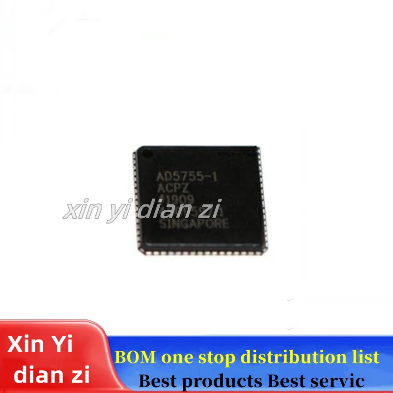 

1pcs/lot AD5755-1ACPZ AD5755 LFCSP64 analog-to-digital converter ic chips in stock