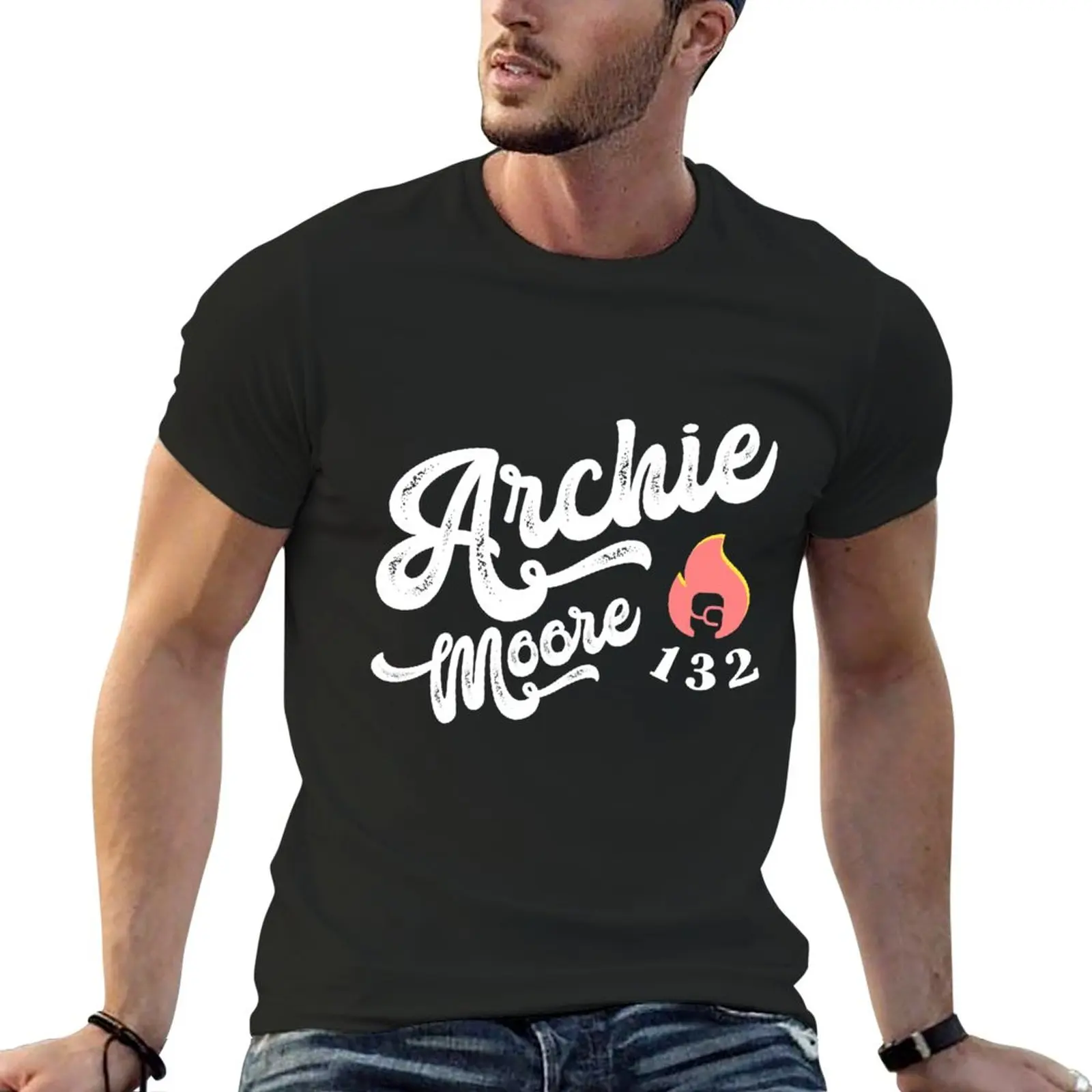 Archie Moore 132 KOs T-Shirt animal prinfor boys Blouse sweat shirts anime mens graphic t-shirts anime