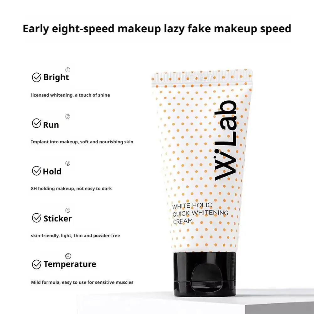Wlab 브랜드 페이셜 메이크업 크림 라이트 옐로우 리페어 그린 화이트닝 레드 효율적인 내추럴 누드 메이크업 페이스 컨실러 BB CC 크림
