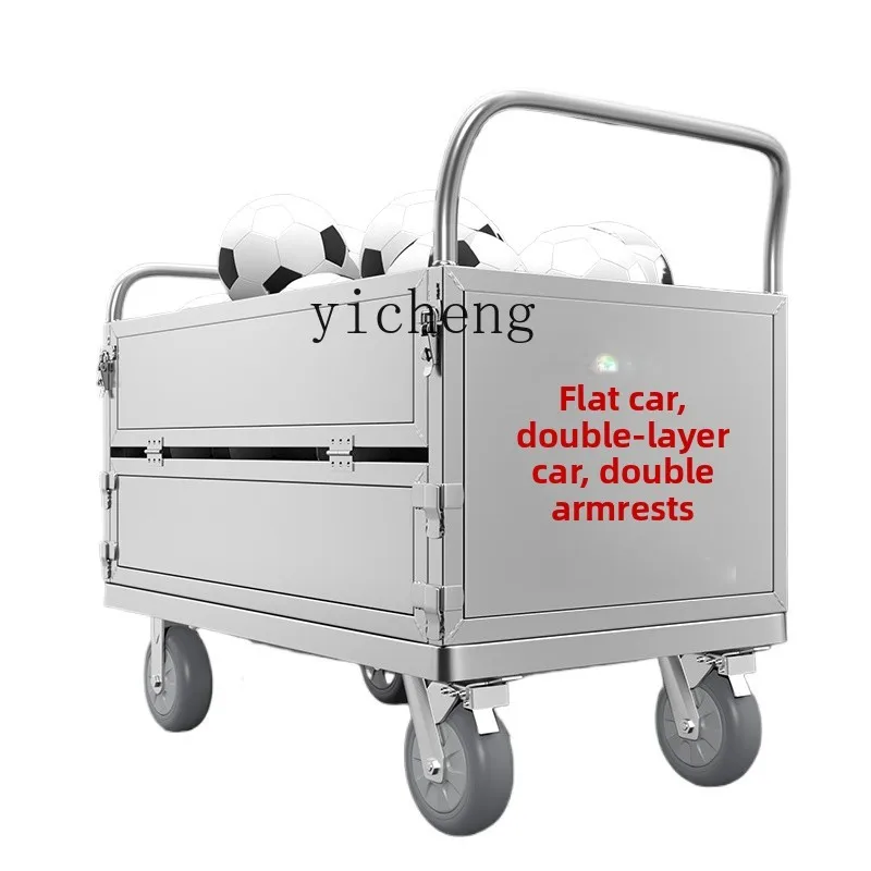 

ZK trolley with fence, truck picking guardrail, flat truck stall trolley