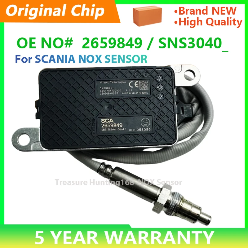 

OEM SNS3041 2659849 for Nitrogen Oxide Sensor Nox Sensor For Scania 2294290 2064768 2247380 2296800 2659850