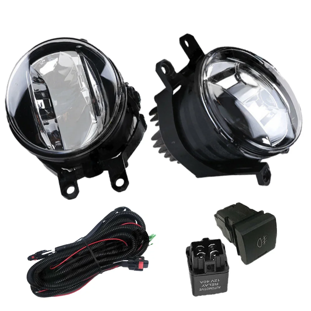 

1 пара аксессуаров для противотуманных фар в комплекте, комплект противотуманных фар, комплект противотуманных фар для Toyota Camry, подходит для Toyota Camry 2018-2022