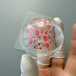 XMQ NAIL ART STAMPER AND SCRAPER 4.1CM HEAD SILICON STAMPING TOOLS