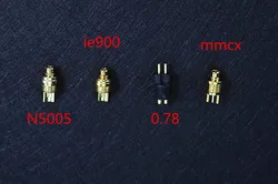10PCS MMCX 0.78 n5005 IE900 Expansion Gold Plated Plug in Earphone Cable Pin