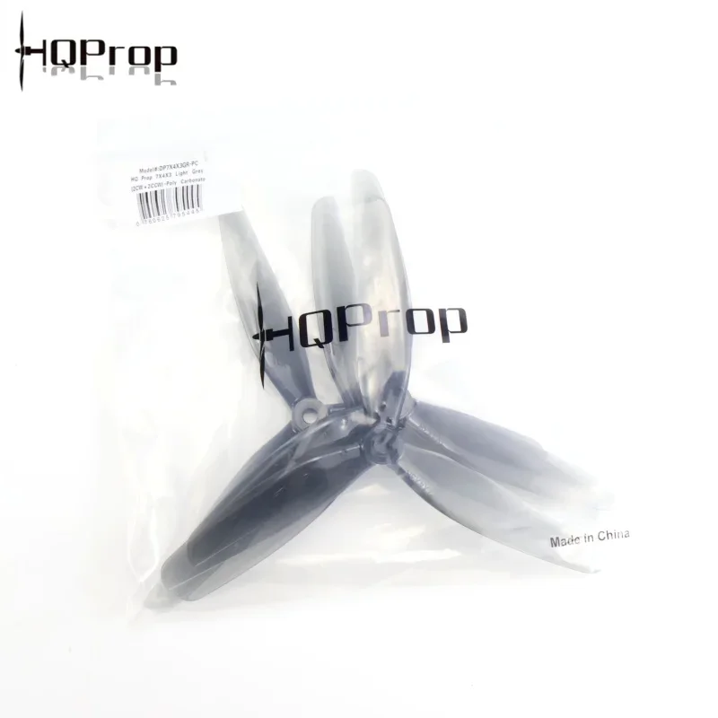 for RC FPV Freestyle Drones 7 Inch Long Range 3-Blade Propeller Set 2 Pairs HQProp HQ 7X4X3 7040 Props 7x4 3-Blade CW & CCW