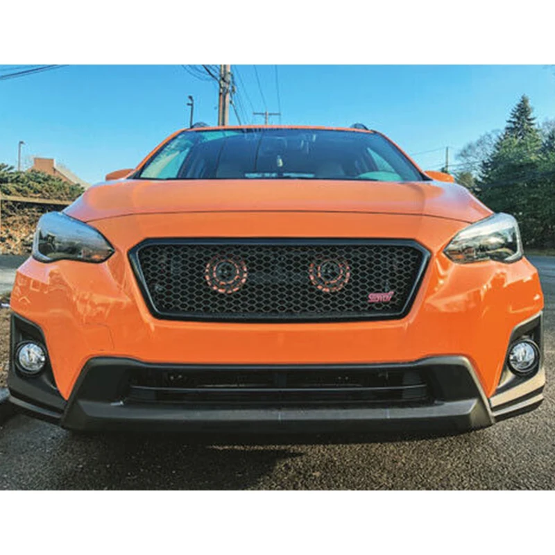 For Subaru Crosstrek XV 2018 2019 2020 Year Racing Grille Redesign Front Bumper Grill Body Kit Accessories