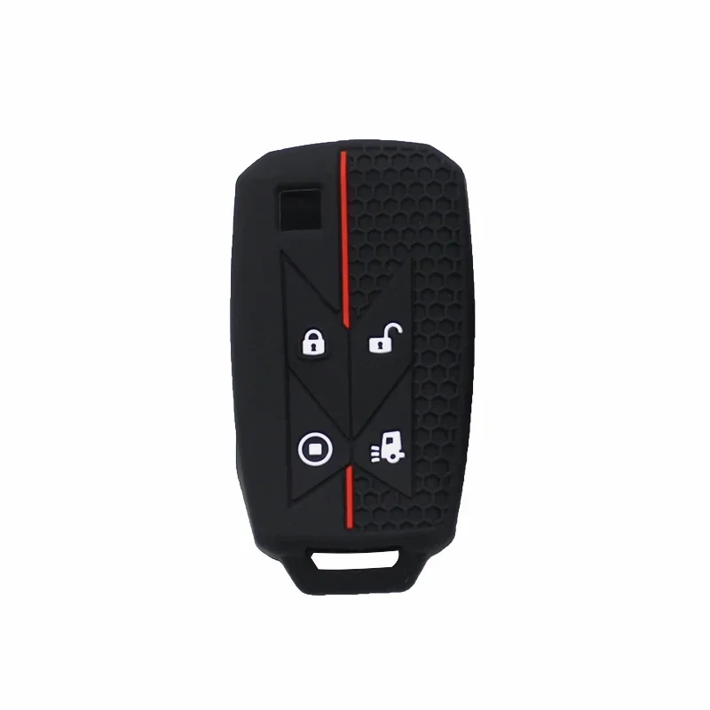 Xinyuexin 4 Button Silicone Key Case Cover Shell Holder for Renault Pickup Truck Lorry Gama Seris T C K Ignition Car Accessories view 2