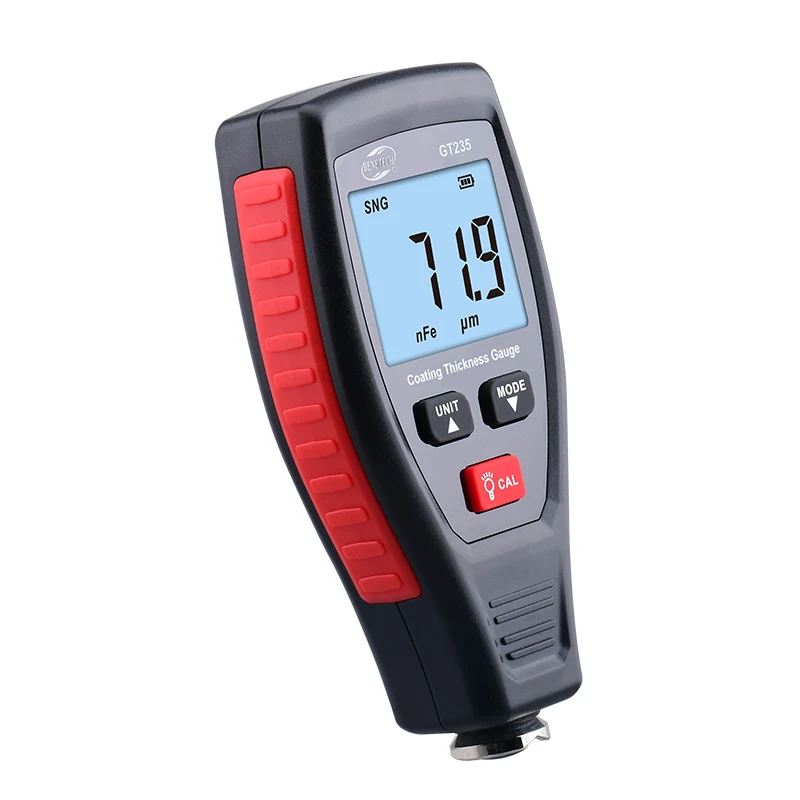 Gt235 High Precision Coating Thickness Gauge Used Car Paint Film Coating Thickness Gauge Iron and Aluminum