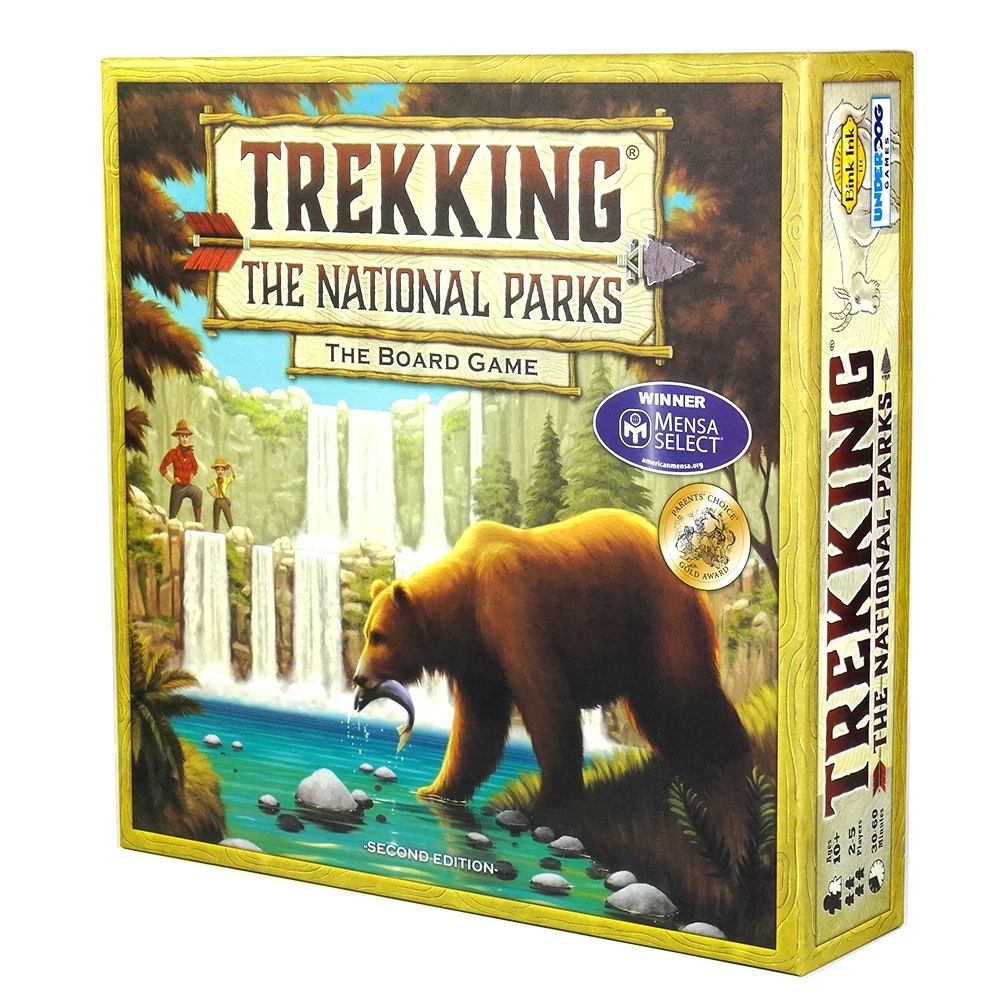 Trekking The National Parks The Award Winning Strategy Board Game For Family Night The Perfect Board Game For National Park Love