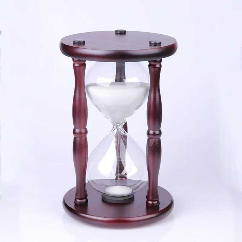 

Современные деревянные 60 минут песочные часы винные шкафы для гостиной и кабинета подарок на день Святого Валентина украшение дома песочные часы ampulheta