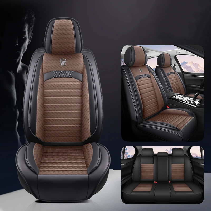 

BHUAN car seat cover leather for Peugeot All Model 4008 RCZ 308 508 206 207 301 5008 3008 2008 408 307 607 auto accessories