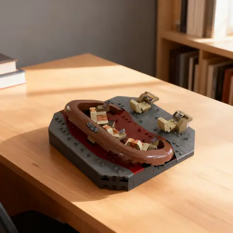386pcs MOC Enterprise NCC-1701-D Bridge Icons Model Building Blocks Christmas Gift Toys Architecture 3D Creative Birthday DIY
